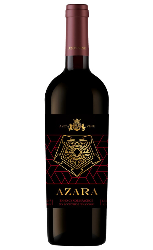 Azov Vine Azara Red 2019