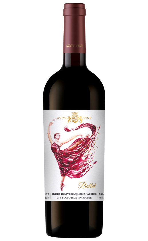 Azov Vine Ballet Red Semi-Sweet 2019