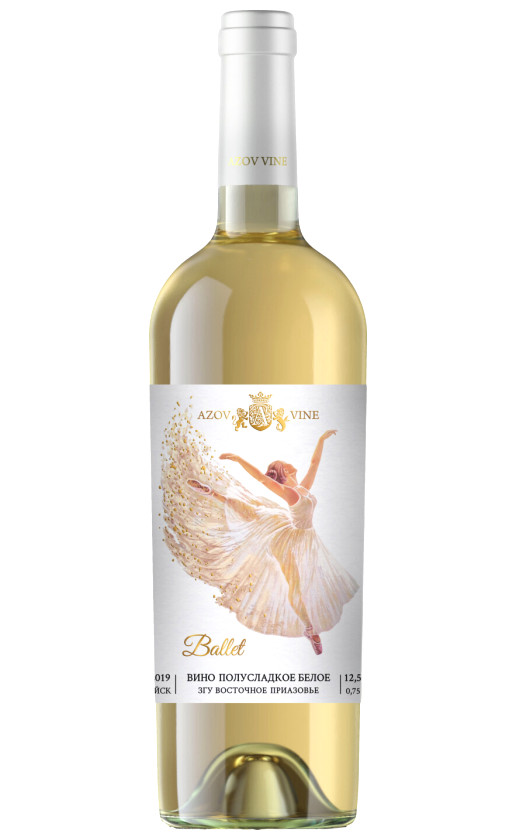 Azov Vine Ballet White Semi-Sweet 2019