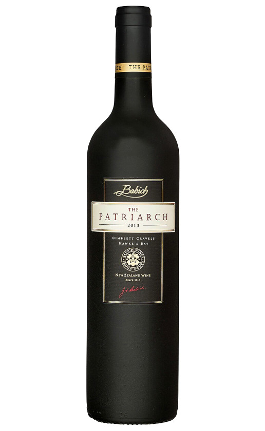 Babich Wines The Patriarch Hawke's Bay 2013