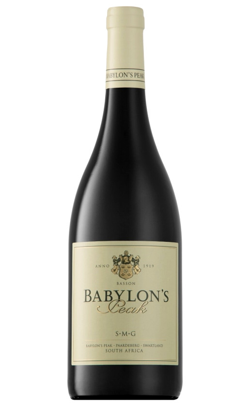 Babylon's Peak S-M-G Swartland 2016
