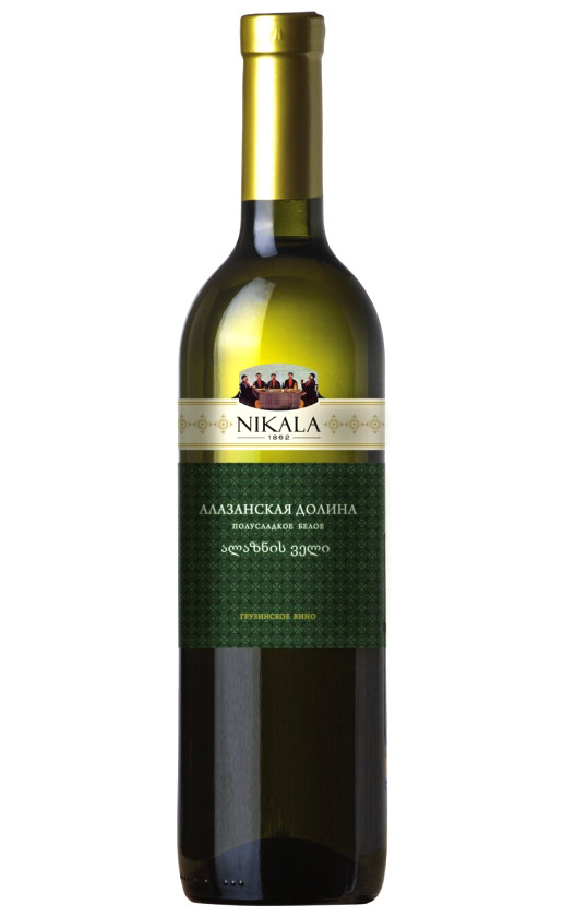 Badagoni Nikala 1862 Alazani Valley white semi-sweet