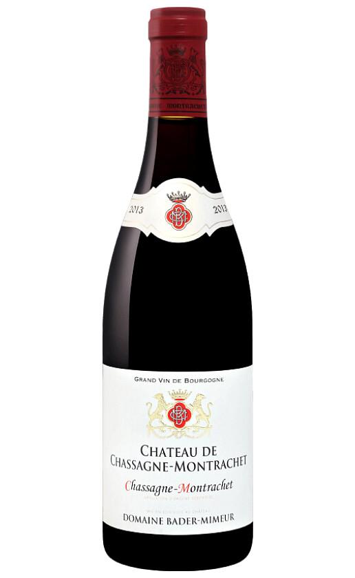 Bader-Mimeur Chateau de Chassagne-Montrachet Chassagne-Montrachet Rouge 2013
