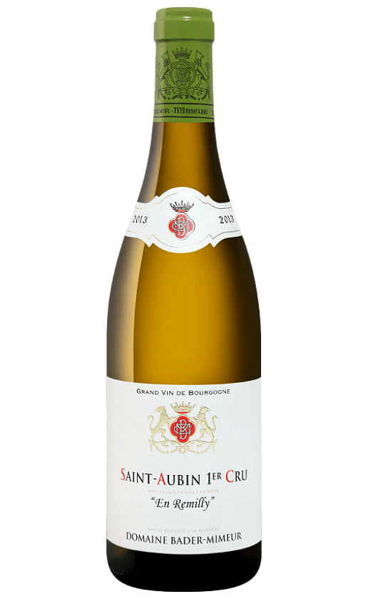 Bader-Mimeur Saint-Aubin 1er Cru En Remilly 2013