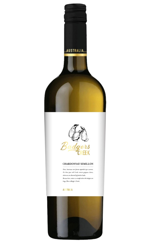 Badgers Creek Chardonnay - Semillon