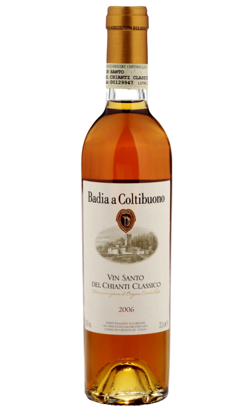Badia a Coltibuono Vin Santo del Chianti Classico 2006