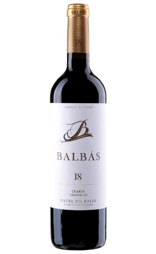 Balbas Crianza Ribera del Duero 2017