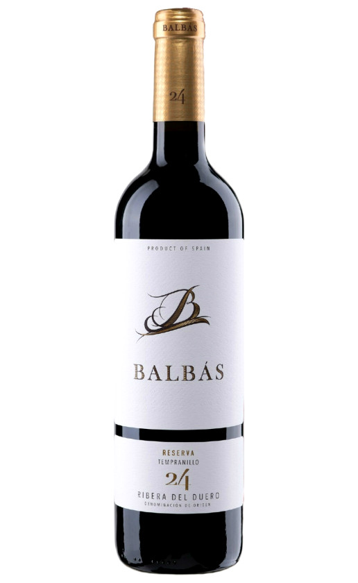 Balbas Reserva Ribera del Duero 2015