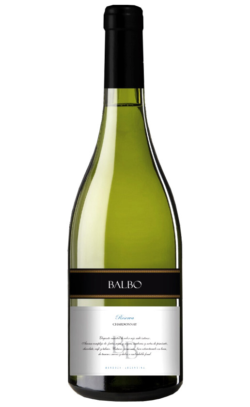 Balbo Oak Chardonnay Reserva 2016