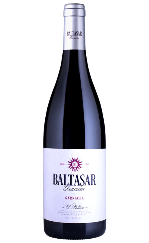 Baltasar Gracian El Politico Garnacha Calatayud 2020