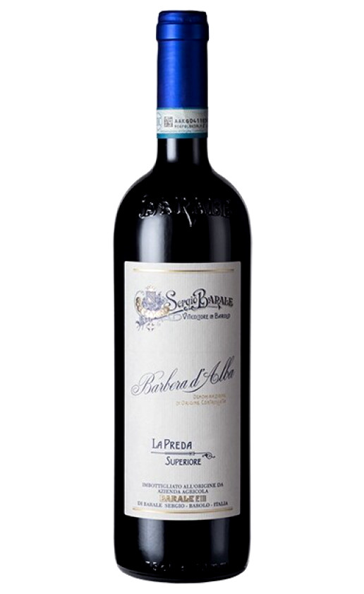 Barale Fratelli La Preda Barbera d'Alba Superiore 2016