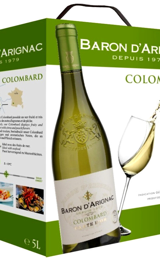 Baron d'Arignac Colombard bag-in-box
