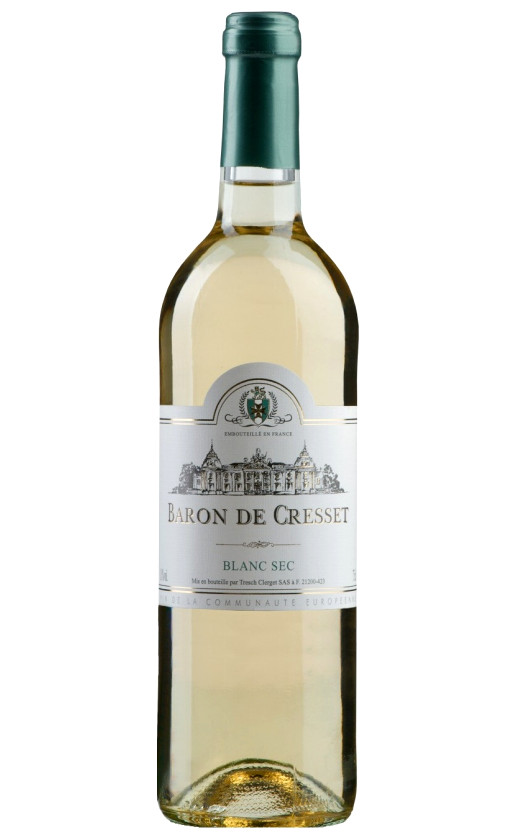Baron de Cresset Blanc Sec