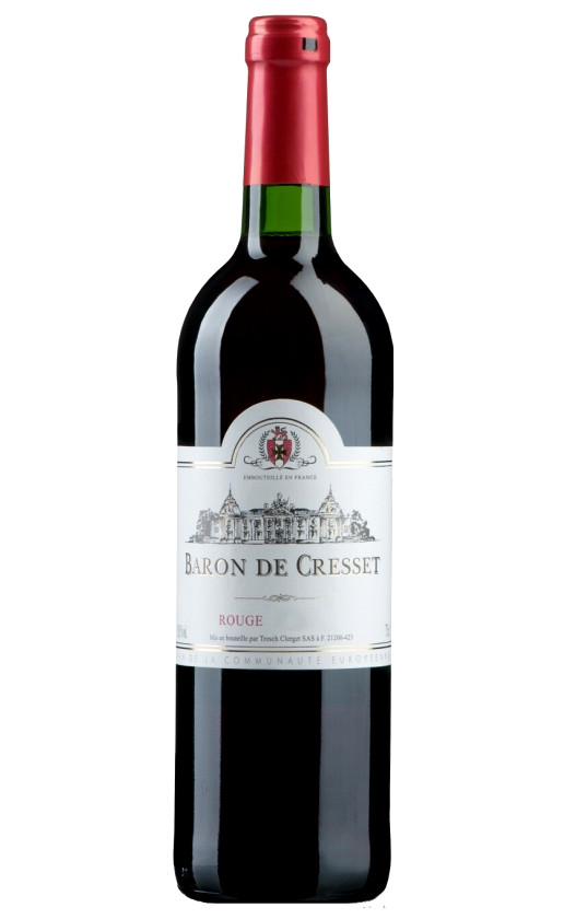 Baron de Cresset Rouge Demi-Sec