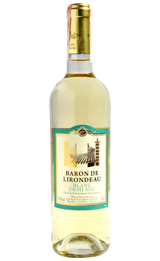 Baron de Lirondeau Blanc Demi Sec