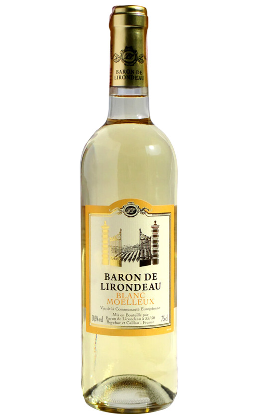 Baron de Lirondeau Blanc Moelleux