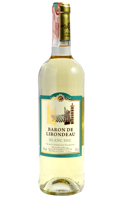 Baron de Lirondeau Blanc Sec
