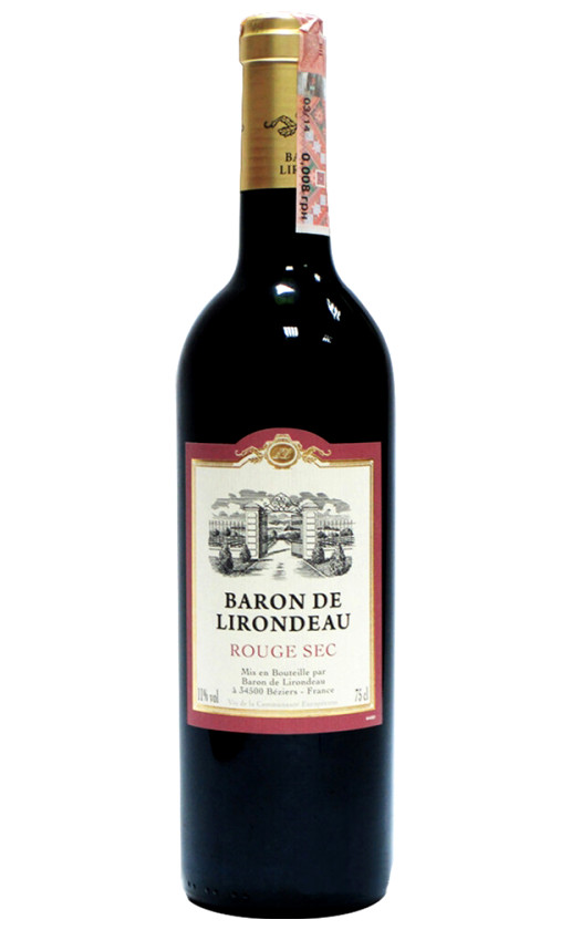 Baron de Lirondeau Rouge Sec