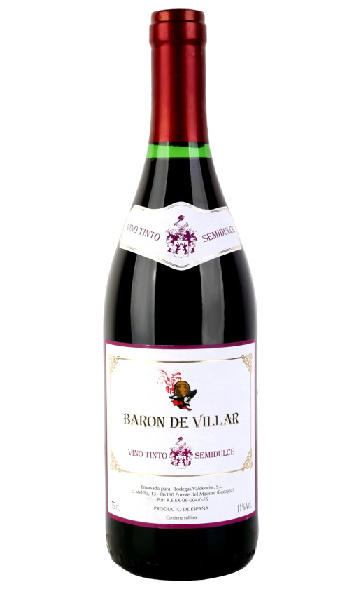 Baron de Villar Tinto Semidulce