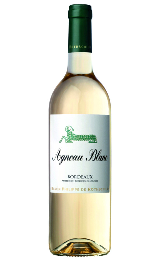 Baron Philippe De Rothschild Agneau Blanc Bordeaux 2017