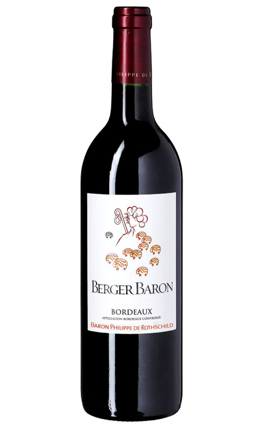 Baron Philippe de Rothschild Berger Baron Rouge Bordeaux