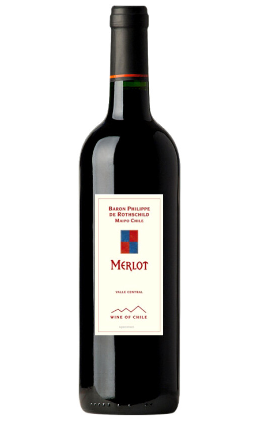 Baron Philippe de Rothschild Merlot Maipo Valley 2014