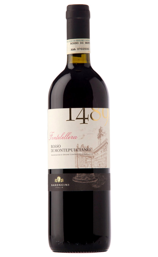 Baroncini Fontelellera Rosso Di Montepulciano 2008