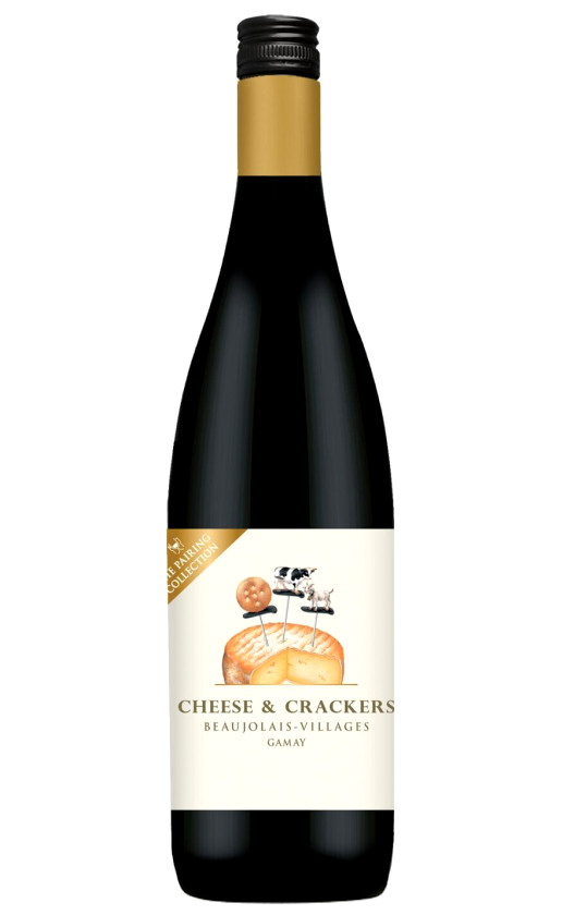 Barton Guestier Cheese Crackers Beaujolais Villages Rouge