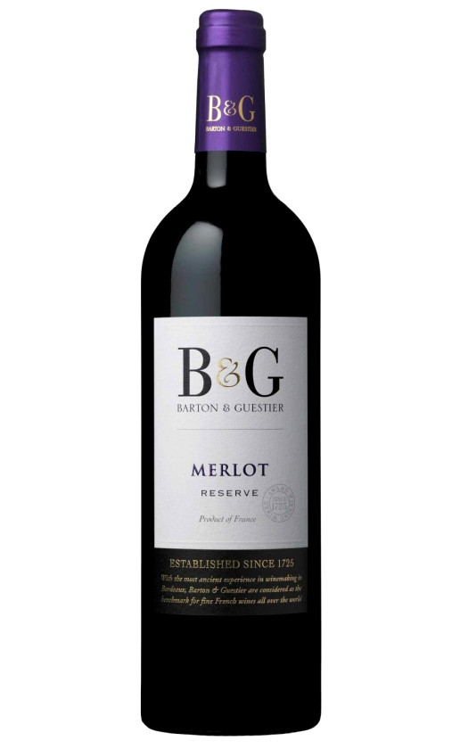 Barton Guestier Reserve Merlot Pays d'Oc