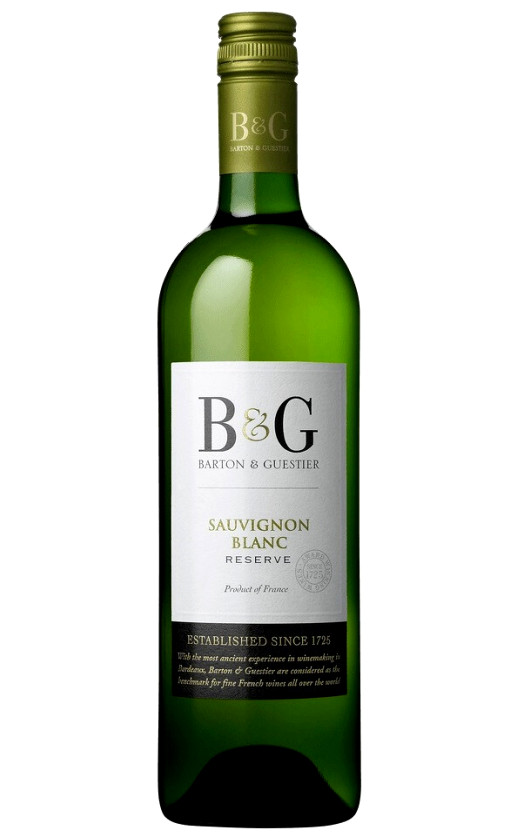 Barton Guestier Reserve Sauvignon Blanc Cotes de Gascogne