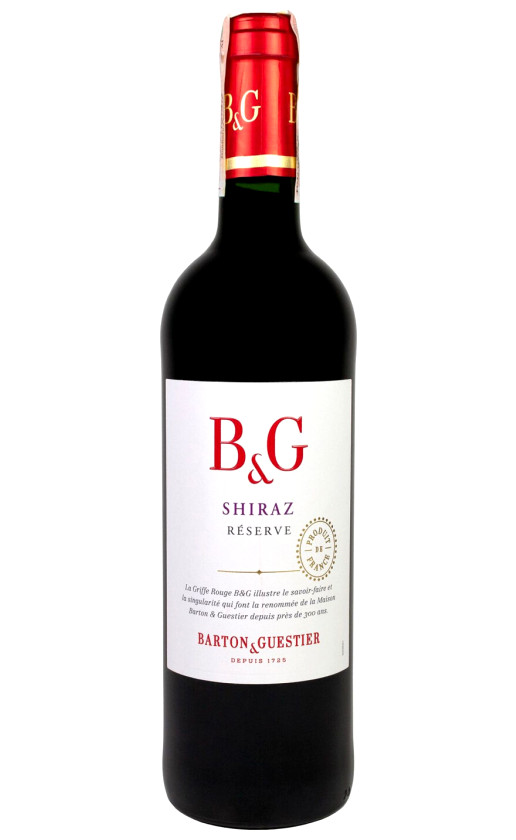 Barton Guestier Reserve Shiraz Pays d'Oc