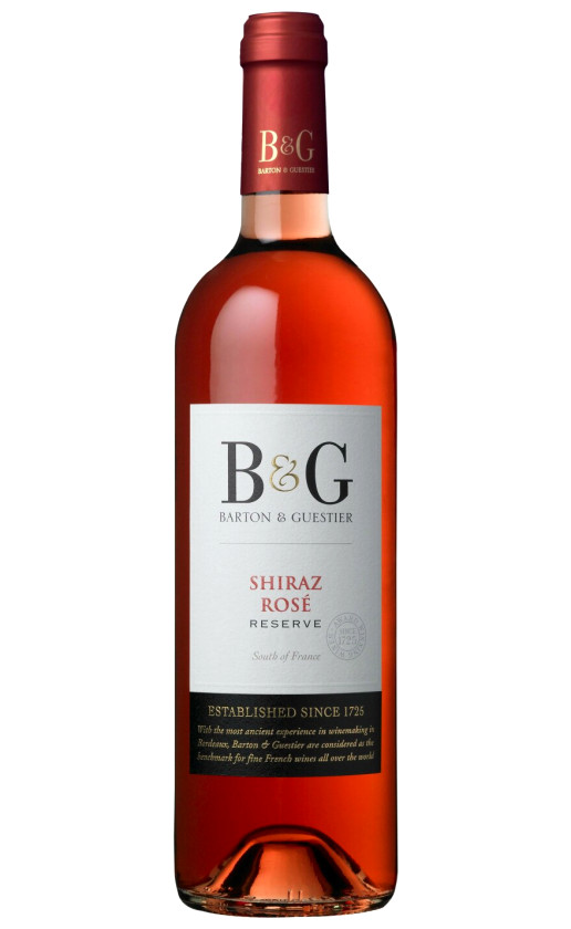 Barton Guestier Reserve Shiraz Rose Pays d'Oc
