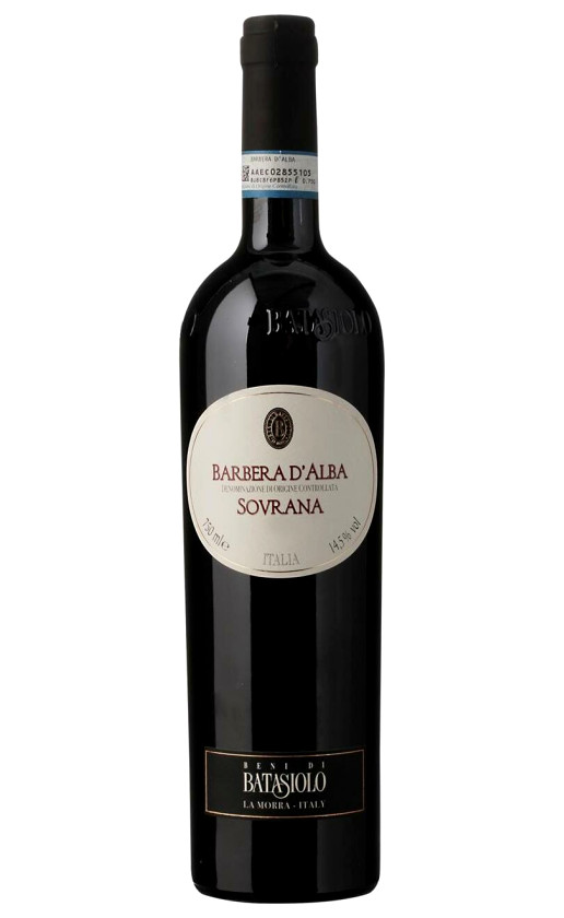 Batasiolo Sovrana Barbera d'Alba 2018