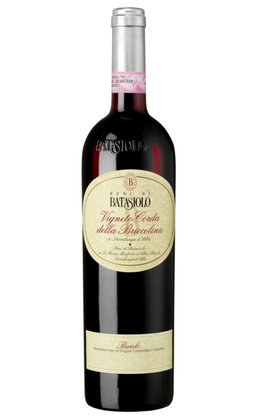 Batasiolo Vigneto Corda della Briccolina Barolo 2006