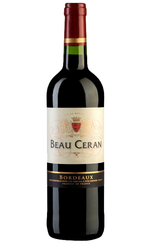 Beau Ceran Rouge Bordeaux АОC 2017