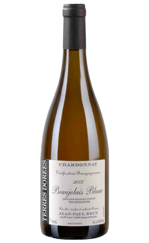 Beaujolais Blanc Fermentee En Futs De Chene 2005
