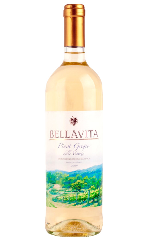 Bellavita Pinot Grigio delle Venezie 2009