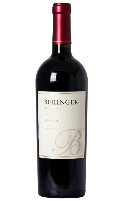 Beringer Clear Lake Zinfandel Napa Valley 2012