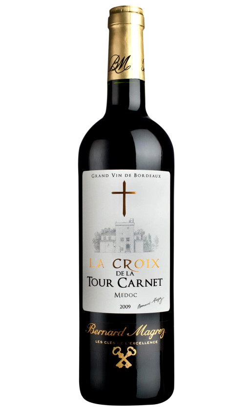 Bernard Magrez La Croix de la Tour Carnet Hat-Medoc 2009