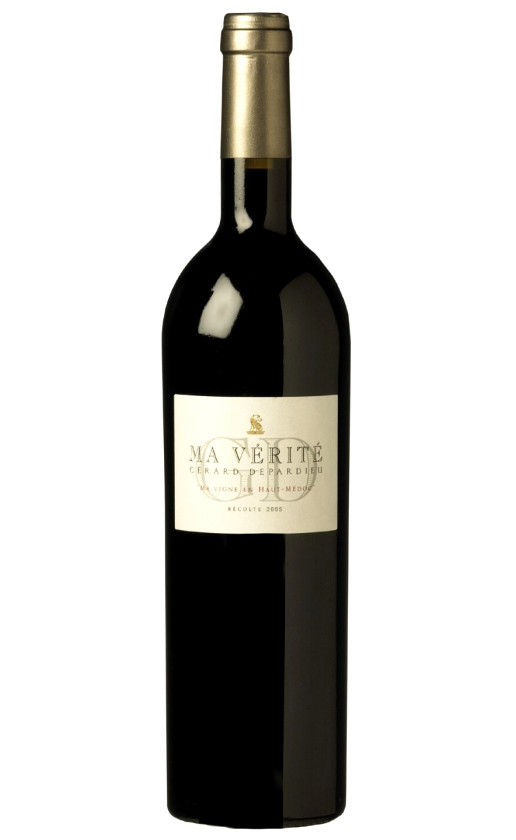 Bernard Magrez Ma Verite Gerard Depardieu Haut-Medoc 2005