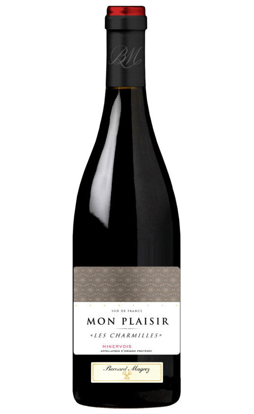Bernard Magrez Mon Plaisir Les Charmilles Minervois 2016
