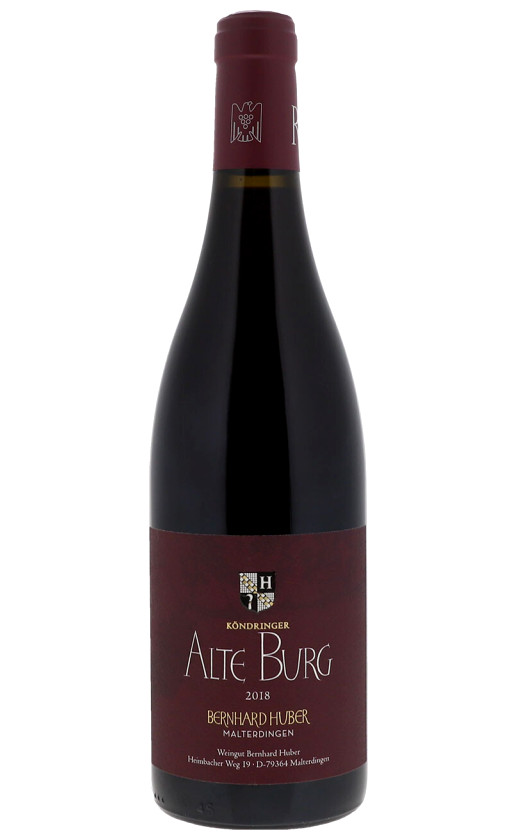 Bernhard Huber Kondriger Alte Burg Spatburgunder GG 2018
