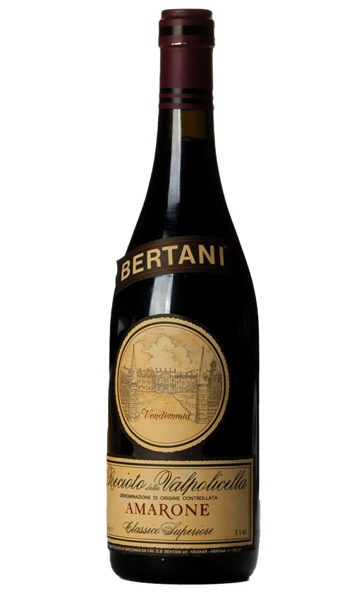 Bertani Amarone Recioto della Valpolicella Classico Superiore 1981