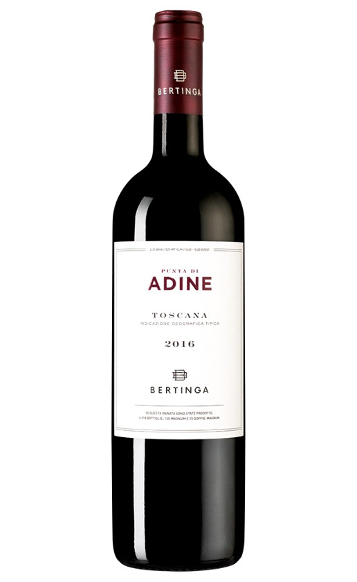 Bertinga Punta di Adine Toscana 2016