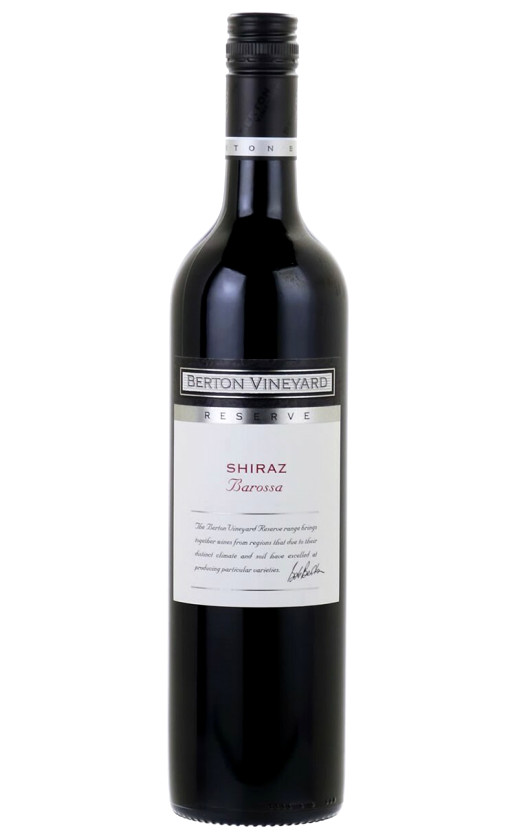 Berton Vineyards Reserve Shiraz 2016