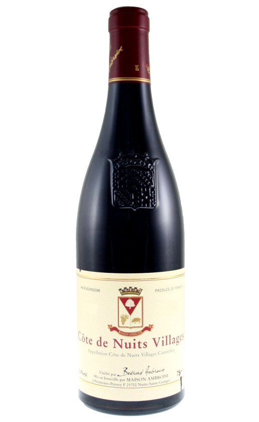 Bertrand Ambroise Cote de Nuits Villages 2008