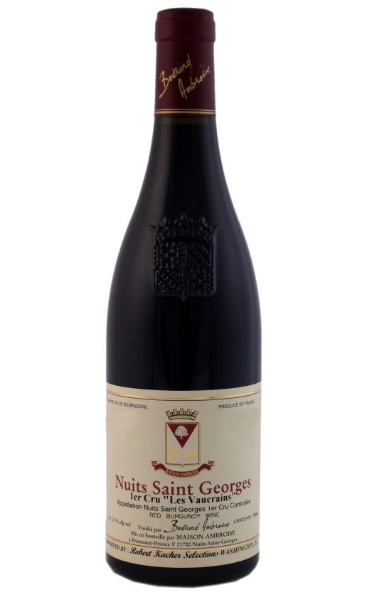 Bertrand Ambroise Nuits Saint Georges Premier Cru Les Vaucrains 2011