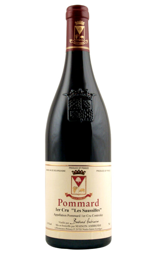 Bertrand Ambroise Pommard Premier Cru Les Saussilles 2008
