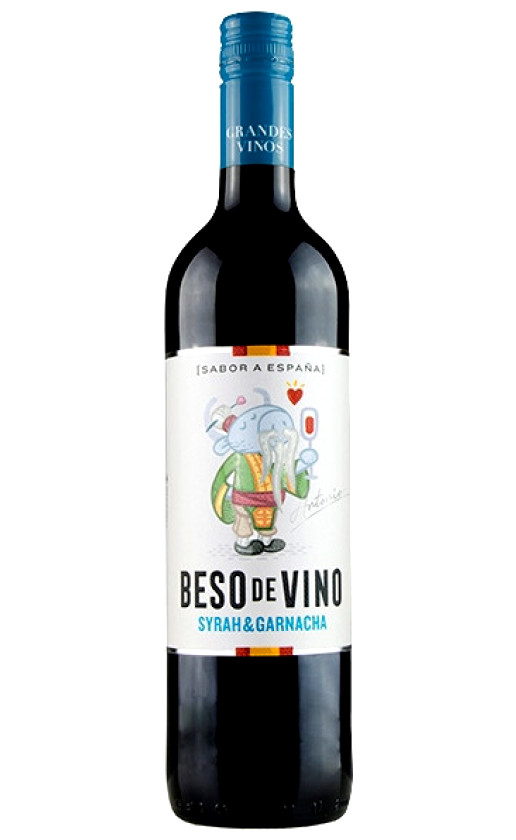 Beso de Vino Syrah Garnacha Carinena