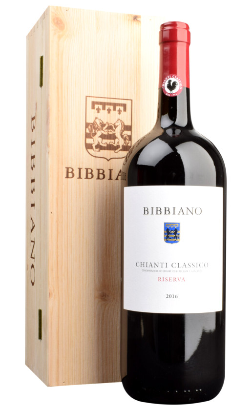 Bibbiano Chianti Classico Riserva 2016 wooden box